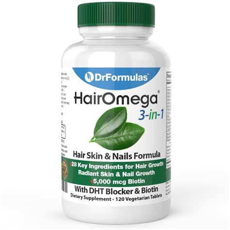 omega 3 and hair loss.